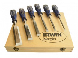 IRWIN Marples M750 Splitproof Pro Bevel Edge Chisel Set, 6 Piece £69.95